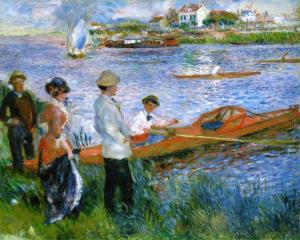 Oarsmen at Chatou - Pierre-Auguste Renoir