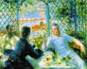 The Canoeists' Luncheon - Pierre-Auguste Renoir