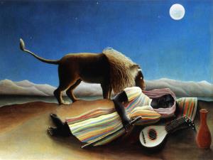 The Sleeping Gypsy - Henri Rousseau