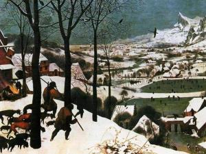 Pieter Bruegel "The Elder" - The hunters in the snow