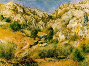 Rocky Craigs at l'Estaque - Pierre-Auguste Renoir