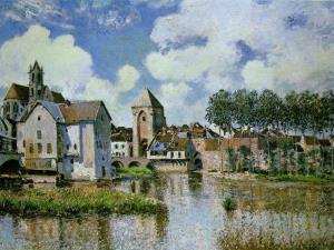 Alfred Sisley - Moret-sur-Loing