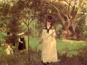Berthe Morisot - Butterfly Hunt