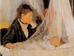 Berthe Morisot - Le berceau (The Cradle)