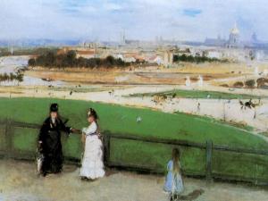 Berthe Morisot - View of Paris From the Trocadero