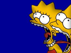 Bart e Lisa Simpson