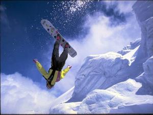 Acrobatic snowboard