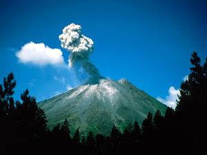 Vulcano Arenal in attività