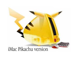 iMac Pikachu version