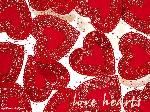 Wallpaper Love hearts