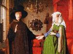 Giovanni Arnolfini and His Bride - Jan van Eyck