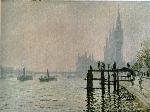 Wallpaper The Thames at Westminster (Westminster Bridge) - Claude Monet