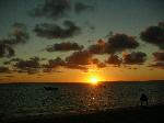 Wallpaper tramonto a mauritius