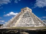 Piramide azteca in Messico