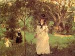 Wallpaper Berthe Morisot - Butterfly Hunt