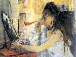 Wallpaper Berthe Morisot - Femme a Sa Toilette
