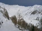 Valle di Scala sotto la neve