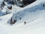 Wallpaper Discesa in snowboard
